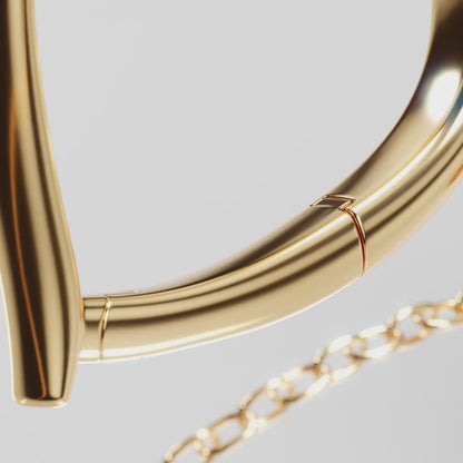 Engraved Heart Pendant with Customizable Name Charms